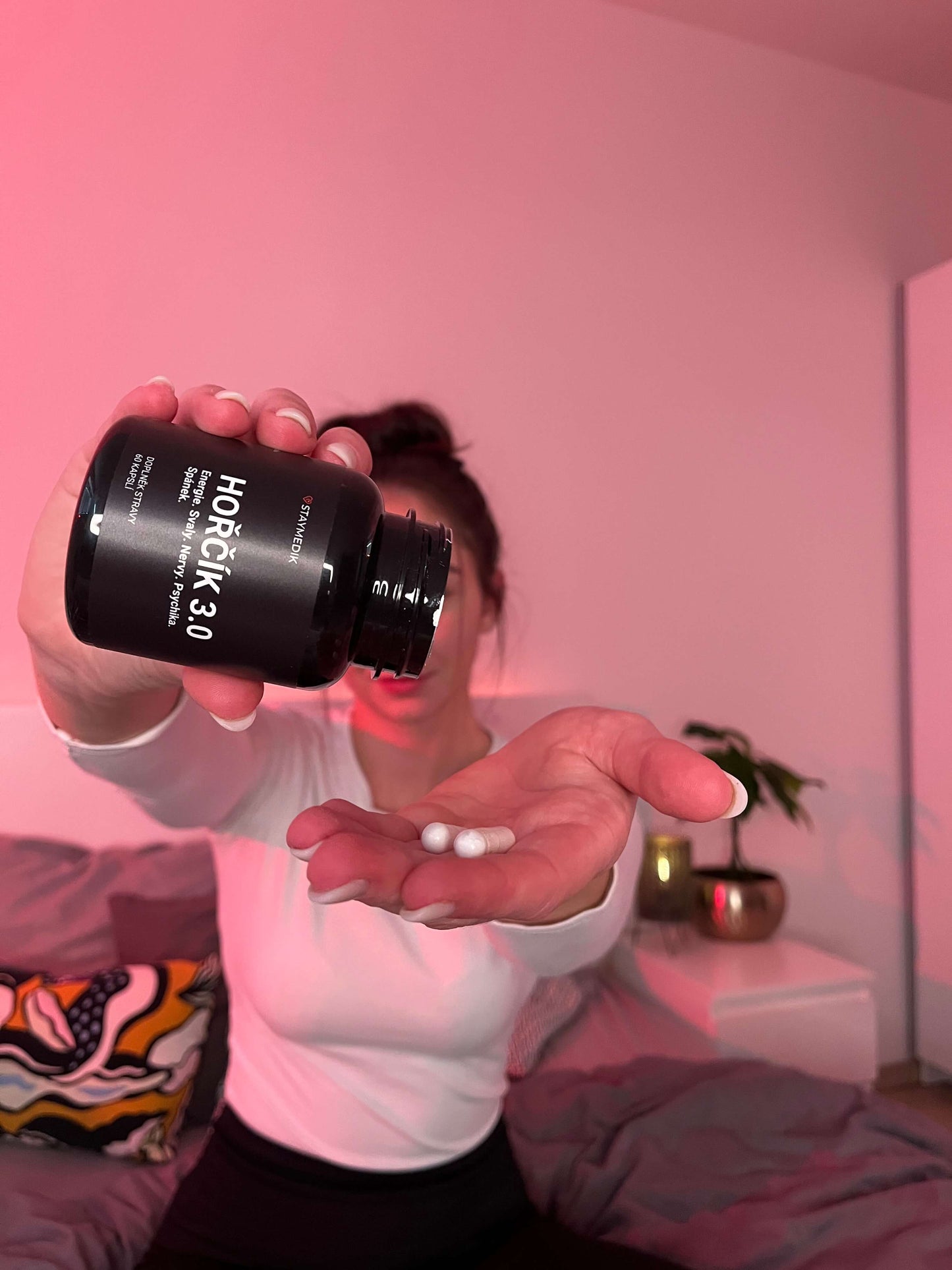 Hořčík 3.0: malát, bisglycinát & citrát - energie, svaly, nervy, 60 veganských kapslí