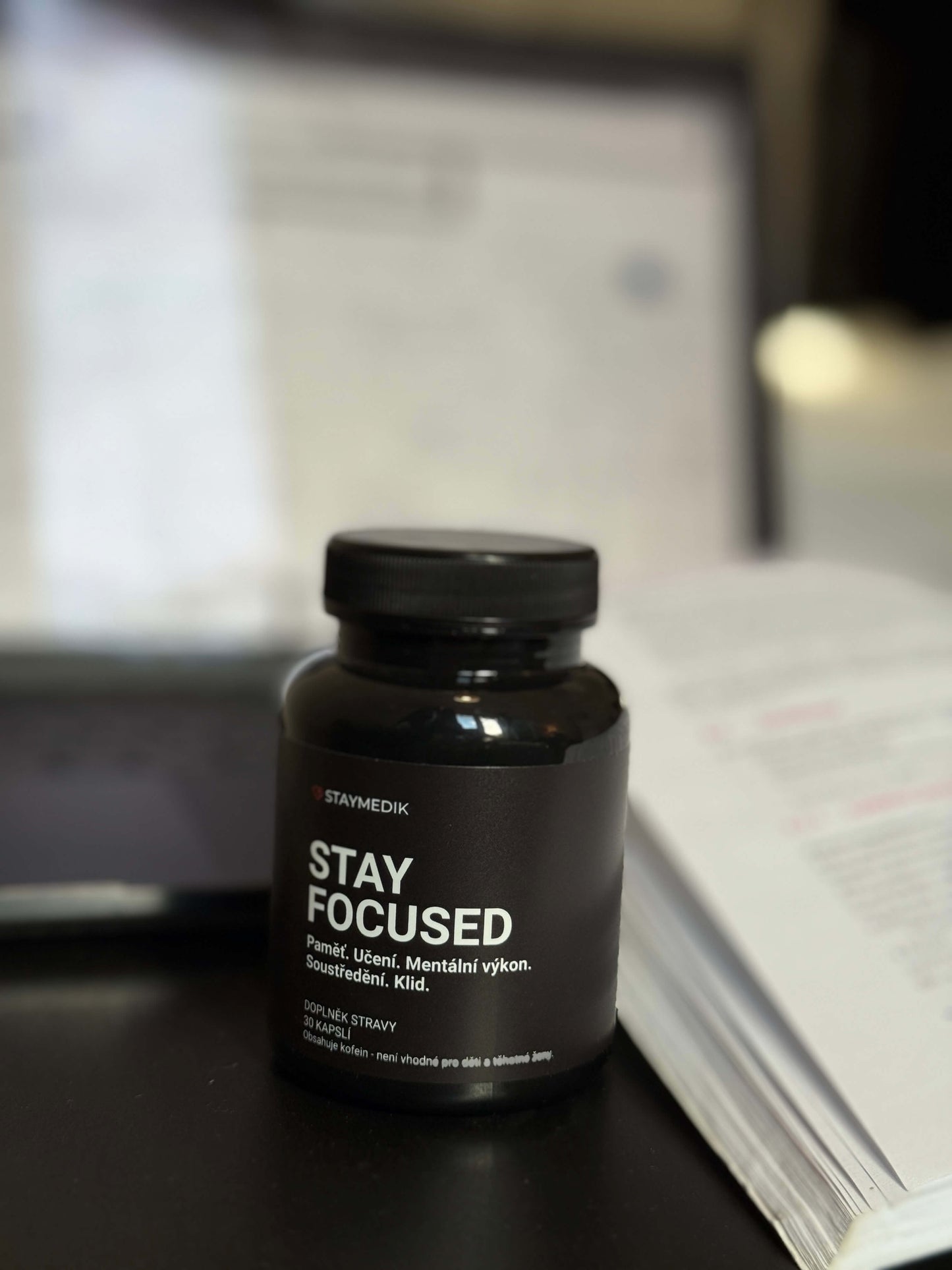 StayFocused – paměť, učení a mentální výkon, 30-60 veganských kapslí