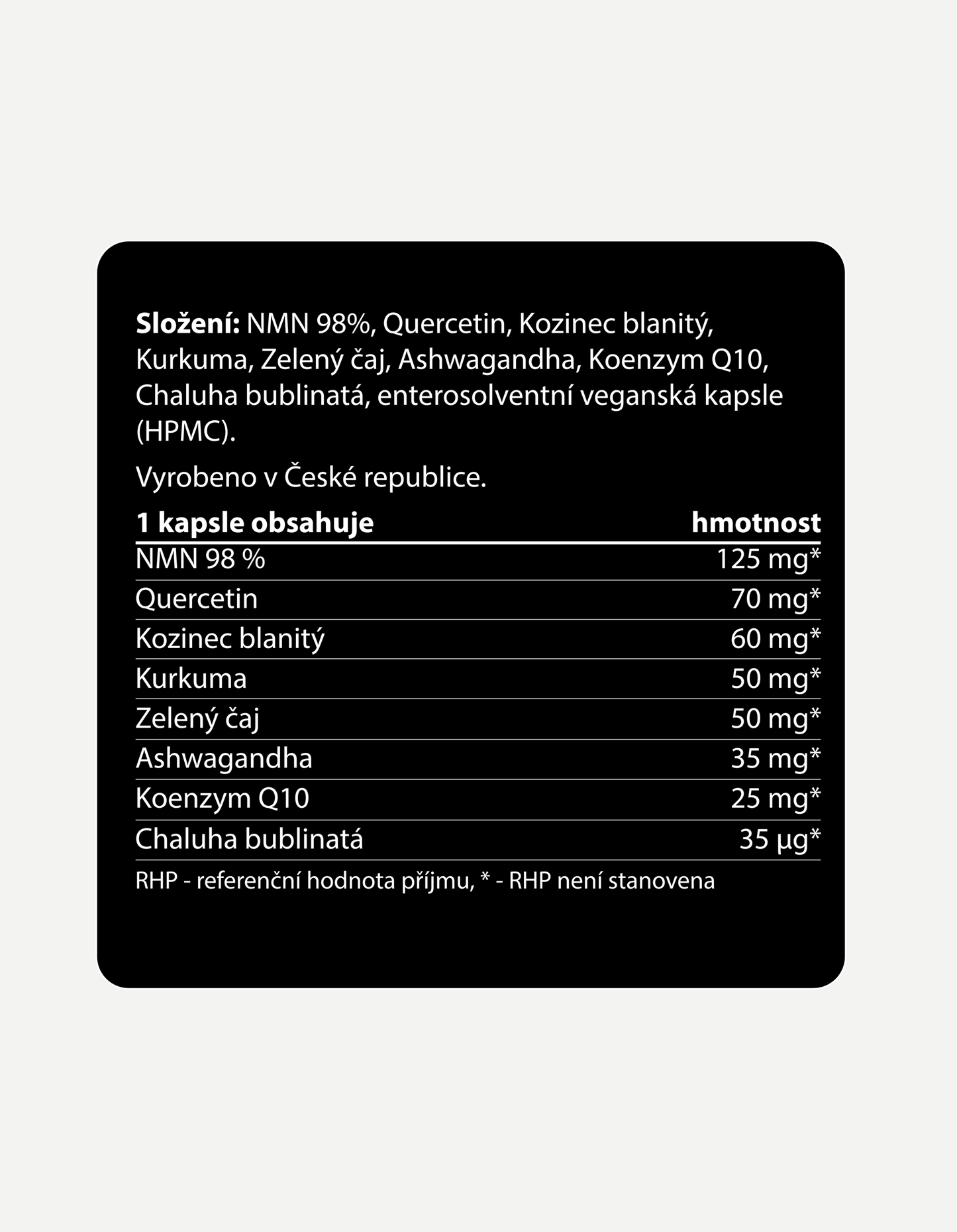 Longevity - energie, vitalita, buněčná regenerace, 90 veganských kapslí